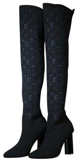 louis vuitton knee high sock boots|Donna High Boot .